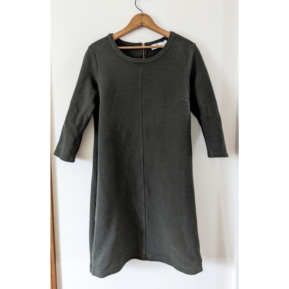 Vineyard Vines Ottoman Ribbed Shift Dress - Size S